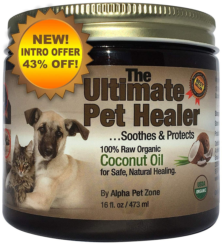 Itch Relief for Pets - Coconut oil for dog, cats and any pet you have