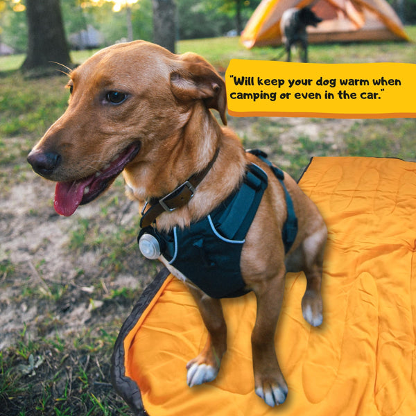 Dog Sleeping Bag Large | Travel Bed for Camping and Backpacking | Warm | Portable | Easy to Clean