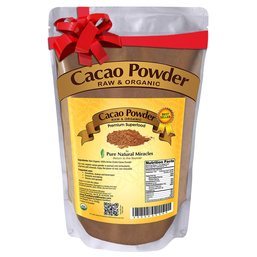 Cacao Powder Raw and Organic by Pure Natural Miracles
