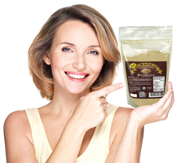 Gelatinized Maca Root Powder, Organic Superfood by Pure Natural Miracles - ox2ox Gifts and Goods for Everyone